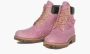 Timberland 6 Premium Waterproof Boot Supreme Diamond Plate Pink 