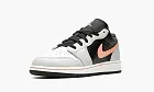 Air Jordan 1 Low GS Black Grey Pink