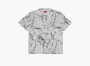 Supreme Newspaper Short-Sleeve Top White 