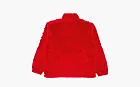 Supreme Shoulder Logo Fleece Jacket Red