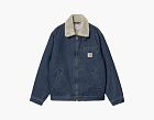 Carhartt WIP Detroit Fur Collar Jacket Navy