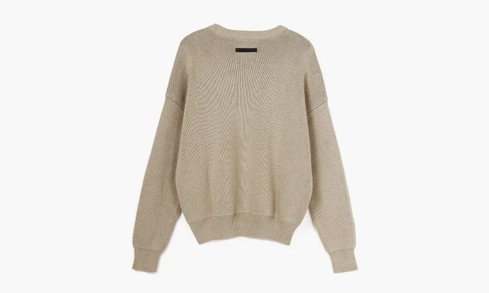 Essentials Knit Pullover Sweater Linen