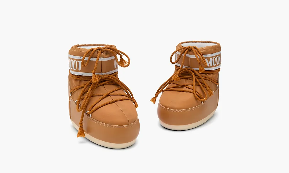 Moon Boot Icon Low Nylon Brown