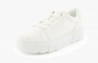 Timberland Laurel Court Low Lace Up Sneakers WMNS "White Canvas" 