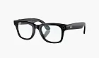 Ray-Ban Meta Wayfarer Sunglasses Black Clear