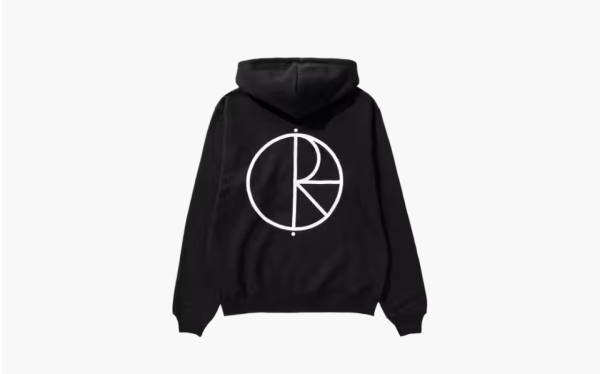 Polar Skate CO Stroke Logo Hoodie Black  Polar Skate CO Stroke Logo Hoodie Black