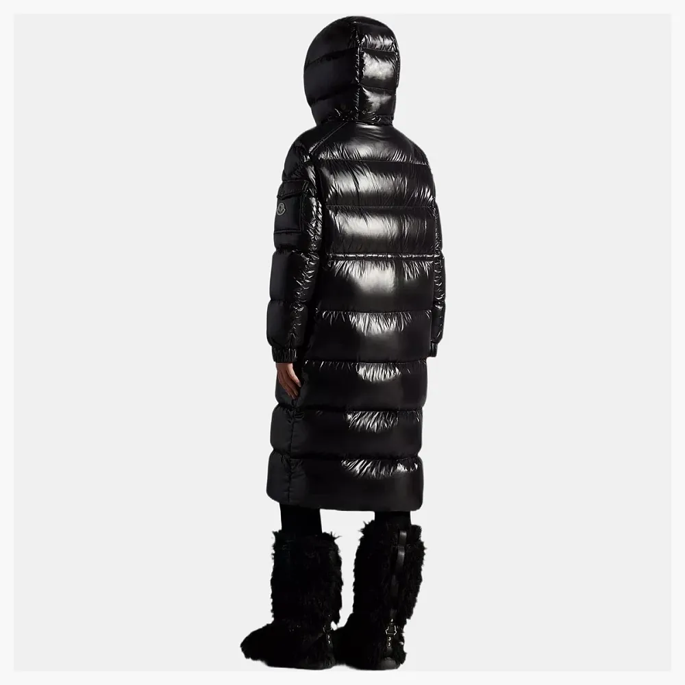 Moncler Cavettaz Long Down Jacket WMNS Black