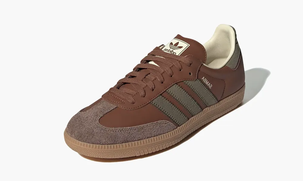 Adidas Samba OG Brown Olive Strata