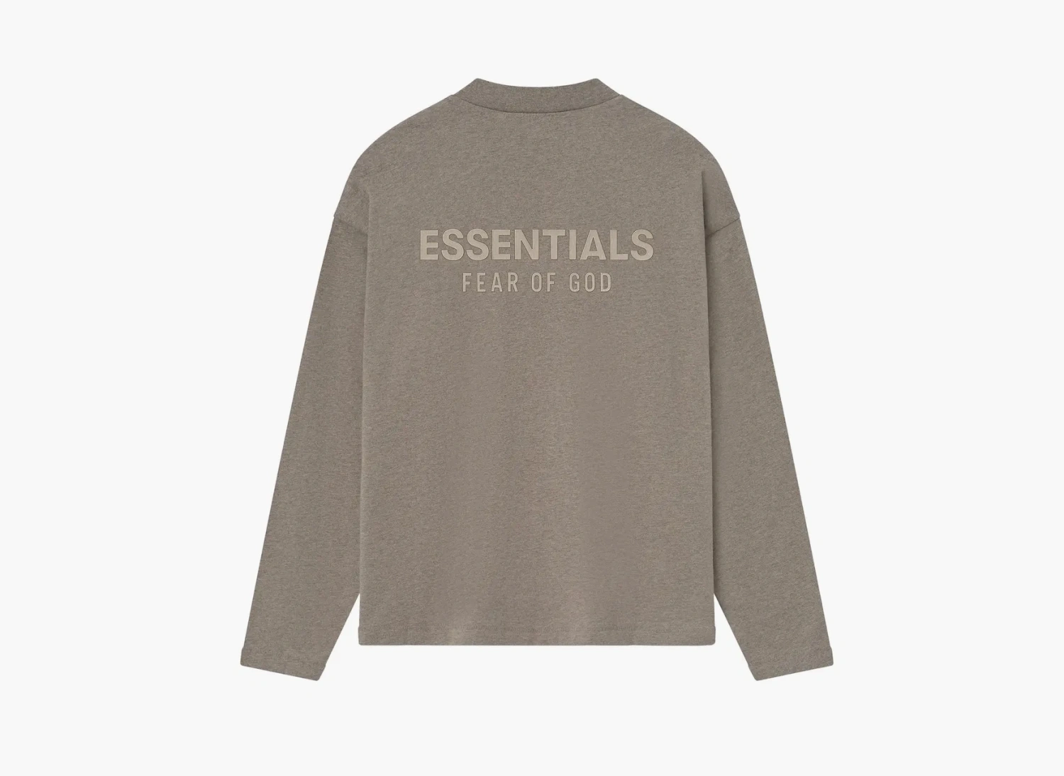 Fear of God Fear of God Essentials Classic Fit Long-Sleeve Tee Homestead Heather 