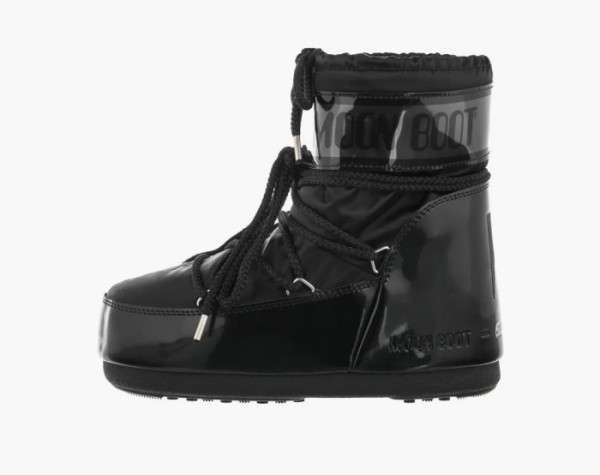 Moon Boot Icon Low Glance Black 