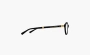 Gentle Monster TAKION 01 Round Eyeglasses Black Acetate Frame Clear Lens 