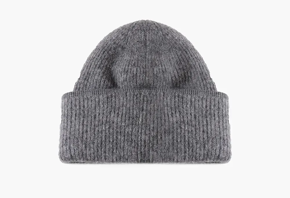 Jacquemus Le Bonnet Gros Grain Beanie Dark Grey