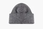 Jacquemus Le Bonnet Gros Grain Beanie Dark Grey