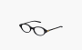 Gentle Monster Acetate Oval Eyeglass Frames Unisex Black 