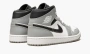 Air Jordan 1 Mid Light Smoke Grey Anthracite 
