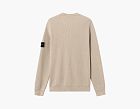 Stone Island Ribbed Soft Organic Cotton Crewneck Jumper Desert
