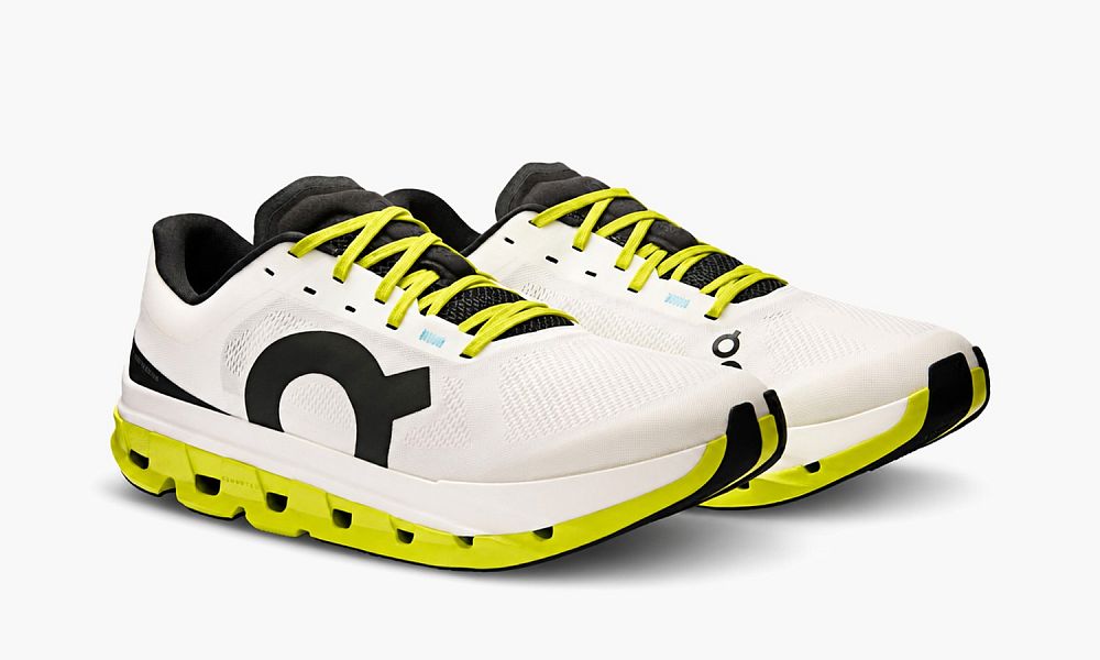 On Cloudflow 5 White Lime