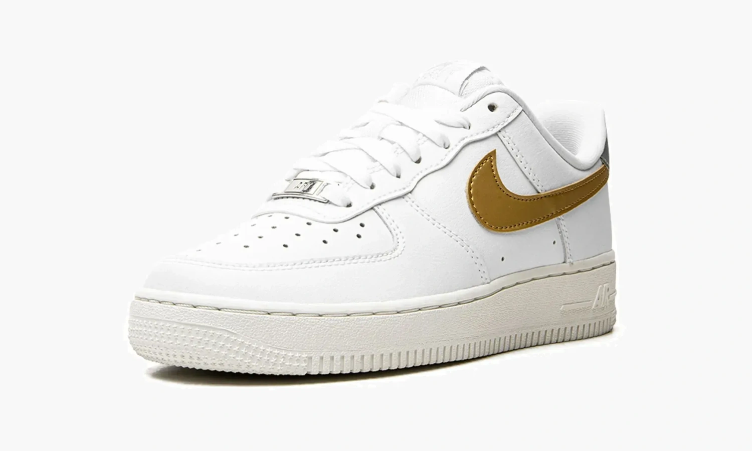 Air Force 1 MNS WMNS White / Gold / Silver 