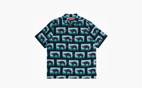 Supreme x Damien Hirst Short-Sleeve Shirt Black 