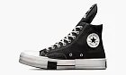 Rick Owens X Converse Drkshdw Drkstar Chuck Taylor All Star High Black