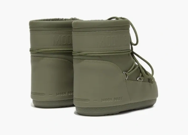 Moon Boot Icon Low Rubber Khaki 