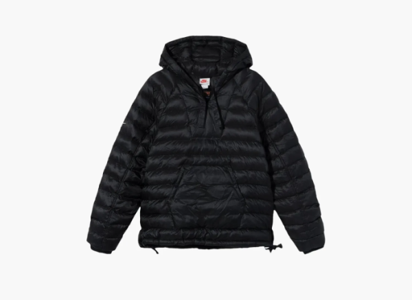 Nike x Stussy Insulated Pullover Jacket Black 