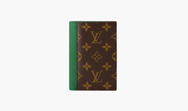 Louis Vuitton Passport Cover Monogram Macassar Canvas Vert  Louis Vuitton Passport Cover Monogram Macassar Canvas Vert