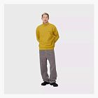 Carhartt WIP Half Zip American Script Sweatshirt Olive