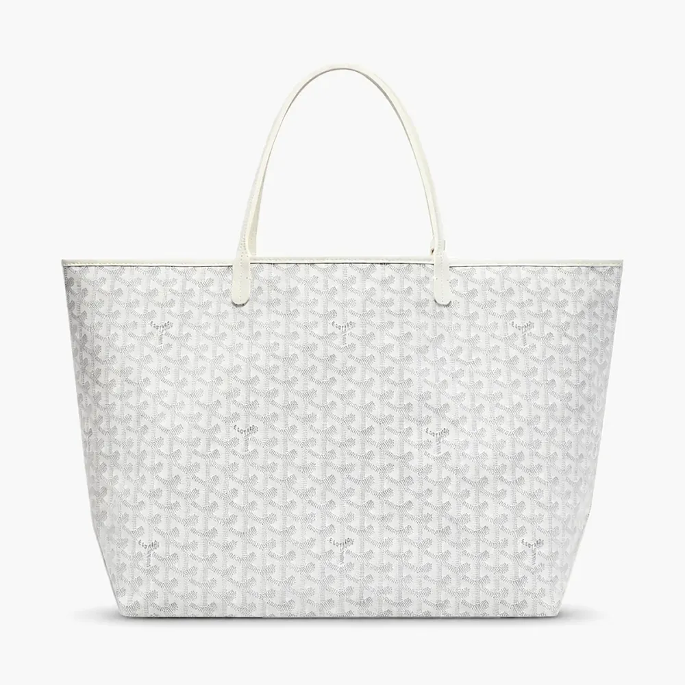 Goyard Saint Louis Tote GM White
