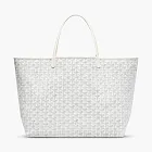 Goyard Saint Louis Tote GM White