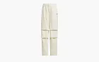 Adidas Originals FW25 STREET Brand Logo Striped Sports Loose Slacks WMNS Milky White