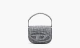 Diesel 1DR Iconic Mini Bag Monogram Denim Grey 