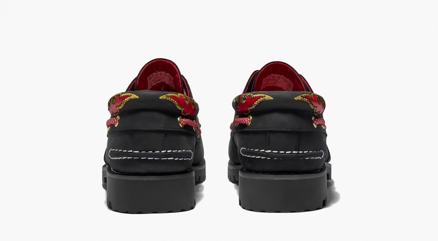 Timberland 3-Eye Lug Handsewn Boat x CLOT "Black" 