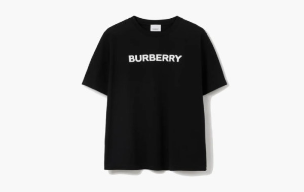 Burberry Logo Cotton T-shirt Black 