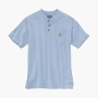 Carhartt K84 LOOSE FIT HEAVYWEIGHT SHORT-SLEEVE POCKET HENLEY T-SHIRT LogoT 
