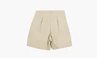 RHUDE Pleated Shorts Natural