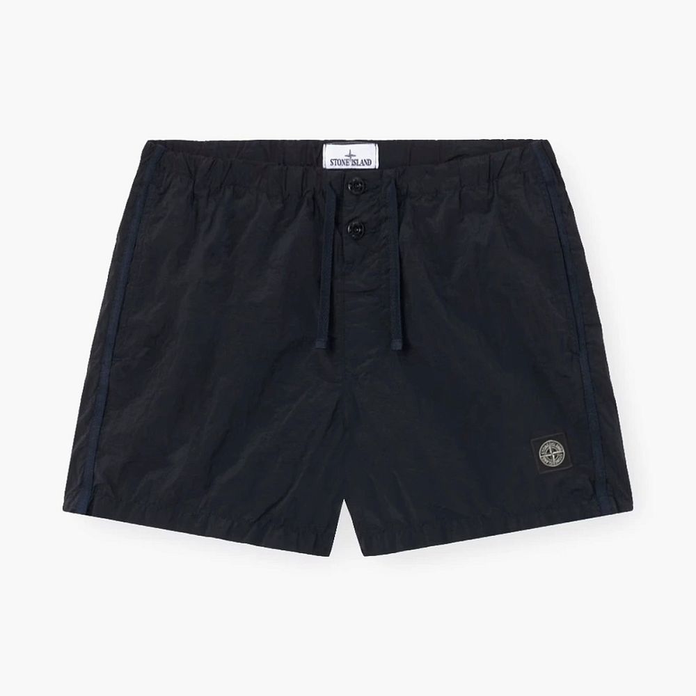 Stone Island Nylon Metal Econyl Shorts Navy
