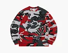 Supreme x Nike Arc Crewneck Red Camo