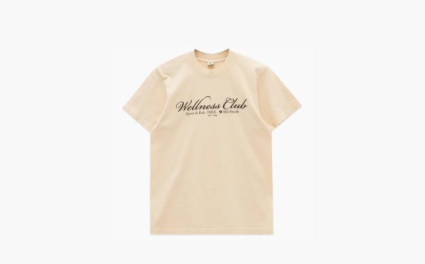 Sporty & Rich 1800 Health T-shirt SS24 Beige 