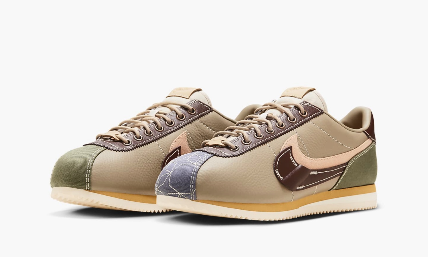 фото  Nike Cortez "Khaki And Vachetta Tan" (Nike Cortez)-FZ5040 221