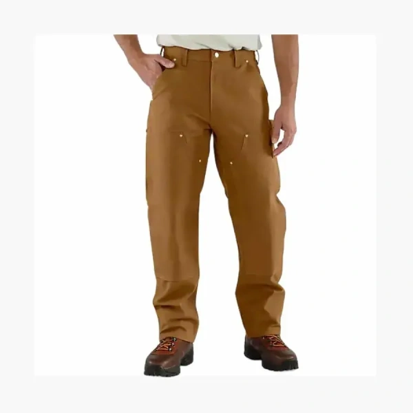 Carhartt 106679 B01 Firm Duck Double-Front Utility Work Pant Loose Fit 