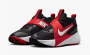 Nike Team Hustle D12 GS "Black University Red" 