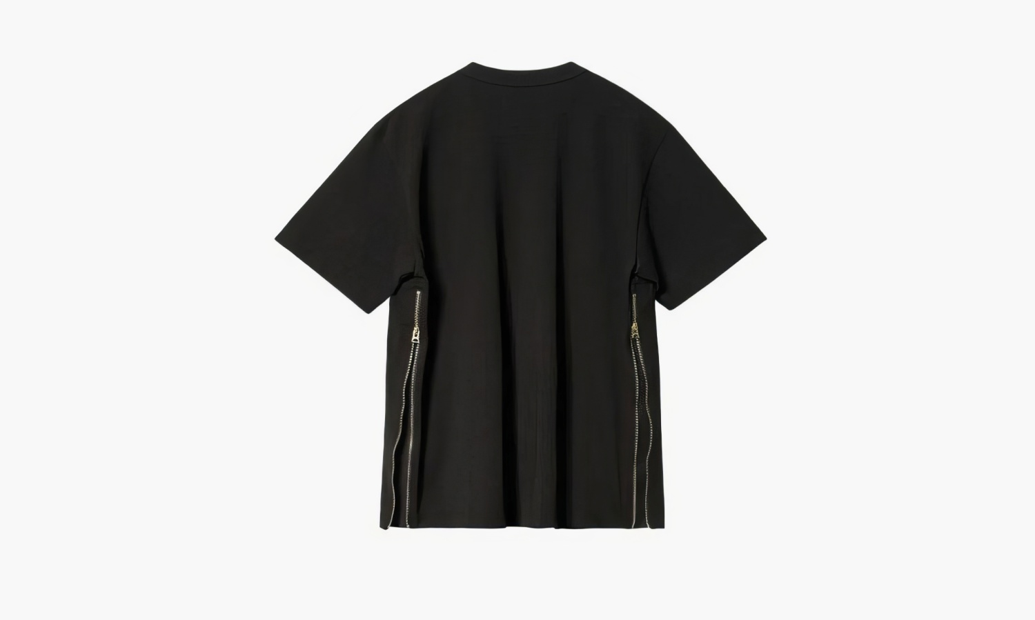 фото Sacai X Carhartt T-shirt Golden Zip "Black" (Футболки)-I034104-1VR-XX