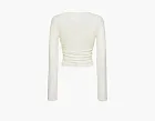 Alo Yoga Gather Long Sleeve Ivory