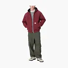 Carhartt WIP Active Hooded Jacket Burgundy