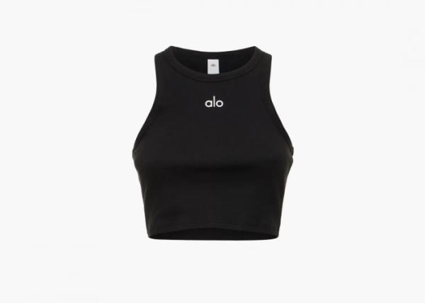 Alo Yoga Aspire Tank Black/White 