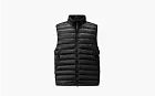 C.P. Company Men's Black D.D. Shell Lens Down Vest Total Eclipse Black
