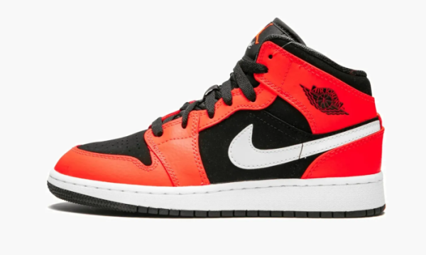 Air Jordan 1 Mid GS Infrared 
