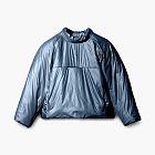 Yeezy X GAP X Balenciaga Padded Mock Neck Jacket Dark Blue
