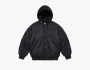 Supreme Hooded Stadium Jacket Black  Supreme Hooded Stadium Jacket Black